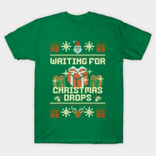 Waiting For Christmas Drops T-Shirt
